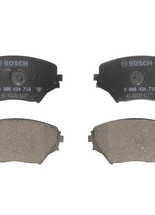 Комплект гальмівних колодок передні bosch 986424719 , toyota rav 4 ii 1.8-2.4 05.00-11.05