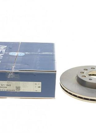 Диск гальмівний meyle 1155211045 (передній) vw caddy 2.0sdi (288x25)