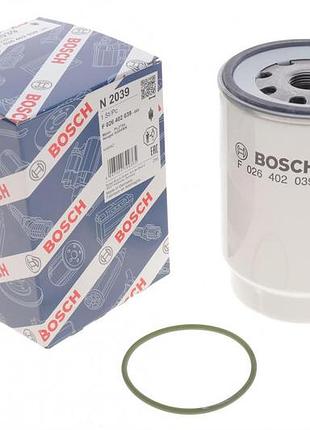 Паливний фільтр bosch f026402039 kamaz 43114, 43118, 43255, 4326, 43261, 44108, 45141, 4911, 5308, 53205, 53215, 53228