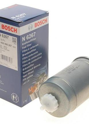 Топливный фильтр bosch 0450906267 audi 80 b2, 80 b3 ford galaxy i seat alhambra, cordoba, ibiza ii, tedo i vw caddy i