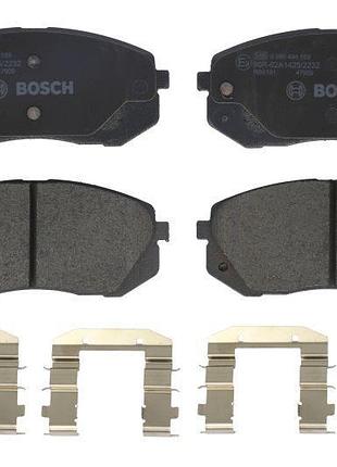 Комплект гальмівних колодок передні bosch 986494559 hyundai genesis, i40 i, i40 i cw, ix35, kona, kona/suv, tucson