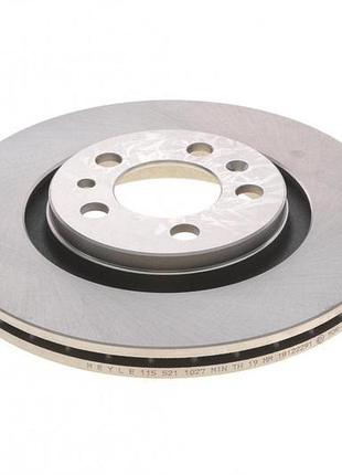 Диск тормозной meyle (передний) 1155211027 audi a3/seat leon/skoda octavia/vw bora/golf iv (280x22) 96-10