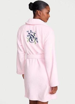 Женский халат victoria’s secret розовый xs/s