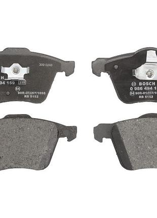 Комплект тормозных колодок передние bosch 986494159, volvo xc90 i 2.4d-4.4 06.02-12.14