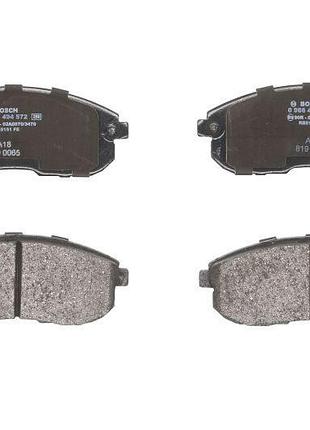 Комплект тормозных колодок передние bosch 986494572 nissan 200sx, altima, cube, juke, pulsar, sentra vii, teana ii, tiida