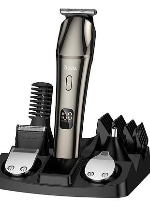 Машинка для стрижки волос hoco hp26 multi-function electric clipper grooming set ipx6