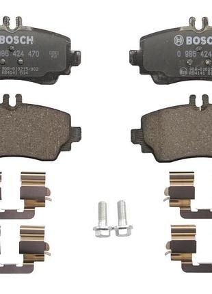 Комплект тормозных колодок передние bosch 986424470 mercedes a (w168) 1.4/1.6/1.7d 07.97-08.04