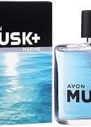 Туалетная вода musk marine plus, мужской аромат avon musk marine, свежий морской аромат для мужчин, туалетная