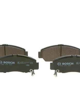 Комплект гальмівних колодок передні bosch 986494884 (з шумопоглинаючою пластиною) kia sorento i 2.4-3.5 08.02-12.11