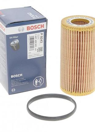 Масляний фільтр bosch 1457429243 audi a1, a3, a4 b7, a6 c6, q3, tt cupra formentor seat altea, altea xl, exeo, exeo st