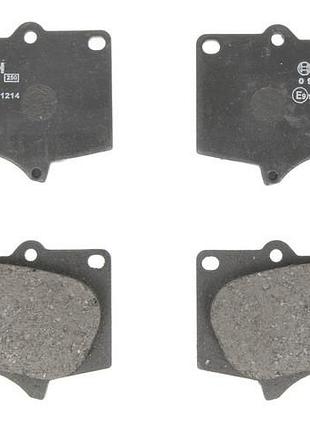Комплект гальмівних колодок передні bosch 986494153 lexus gx mitsubishi pajero iv toyota 4 runner iv, fj cruiser
