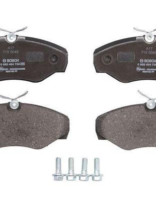 Комплект тормозных колодок передние bosch 986494730 vauxhall vivaro a 1.9d/2.0d 08.01-07.14