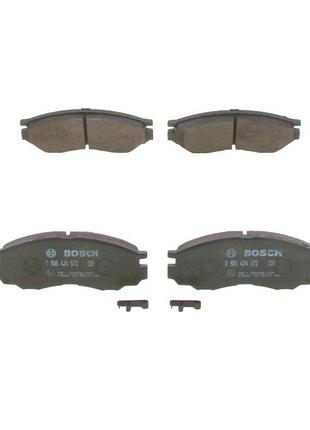 Комплект гальмівних колодок передні bosch 986424572 mitsubishi delica / space gear, l 300 iii, l200, l400, pajero ii