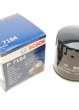Масляный фильтр bosch f026407184 infiniti ex, fx, m, q70, qx50 i, qx70 nissan navara np300, upfinder iii renault