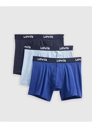 Труси чоловічі levi’s boxer briefs 3-pack розмір l