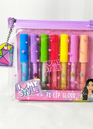 Детский блеск для губ i love my style lip gloss 1,2 мл.