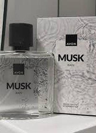 Вода туалетна musk rain avon, 75ml