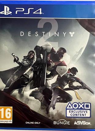 Destiny 2, б/в, російська озвучка - диск для playstation 4