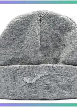 Шапка joma gorro сірий для дітей регульована спортивна шапка з поліестеру для активного відпочинку sku_400360.280
