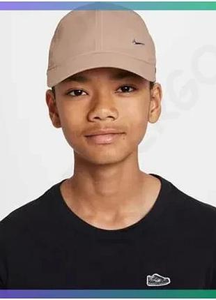 Кепка nike бежевий k nk df club cap us cb mtswsh для дітей регульована кепка для спорту sku_fb5064-200