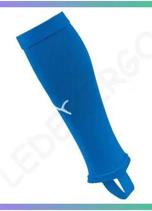 Гетры puma team liga stirrup socks core унисекс 39-42 синего цвета для футбола и защиты гомілки sku_703439-02