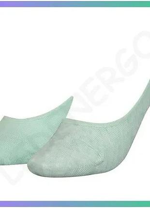 Шкарпетки puma women footie 2p мятные 39-42 для женщин 2 пары дышащие бесшовные sku_293006001-001