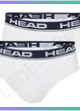 Трусы-брифи head boxer brief 2p белый черный xl для мужчин из эластичной бавовны sku_100001753-004