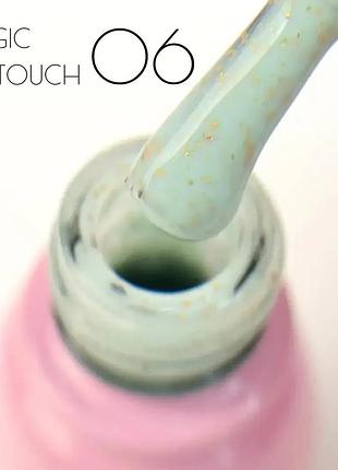 Гель лак toki-toki magic touch 06 (светло-бирюзовый)