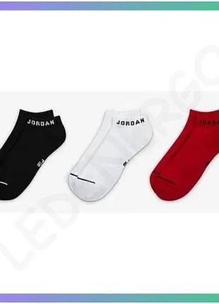 Шкарпетки nike u j ed cush poly ns 3pr черные белые красные унисекс 46-50 спортивные носки sku_dx9656-902