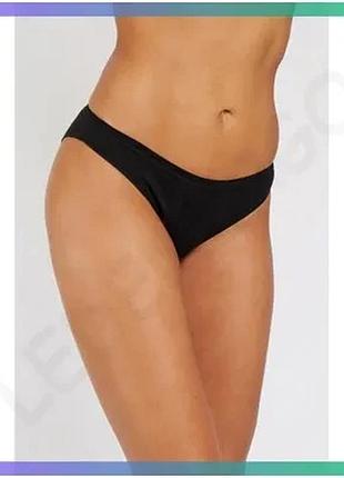 Трусы-сліпи kappa slip midi черные для женщин xl спортивный стиль комфортные 94% хлопок 6% эластан sku_k2204 nero