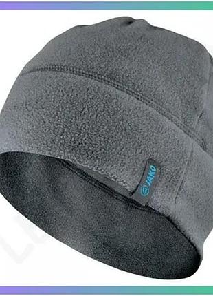 Шапка jako fleece кап темно-сірий для дітей мікрофлісова шапка для спорту та активного відпочинку sku_1224-40