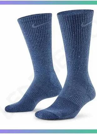 Шкарпетки nike u nk everyday plus cush crew 2 пары унисекс 34-38 для спорта и тренировок sku_dm7086-903