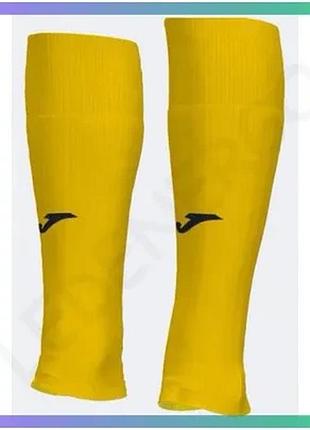Гетри joma leg ii без шкарпетки жовті 43-46 для футболу та регбі унісекс еластичні гетри для спорту sku_401533.900