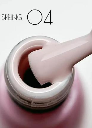 Гель лак toki toki spring 04 (розово-персиковый)