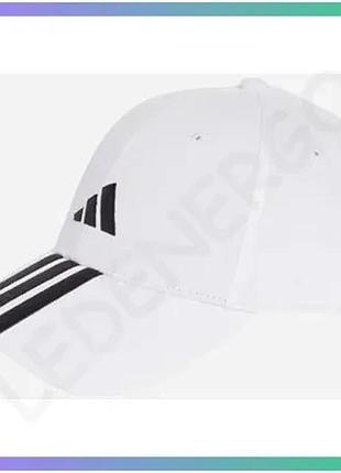 Кепка adidas bball 3s cap nl біла регульована спортивна кепка для дітей 53-55 см бавовна sku_je5652