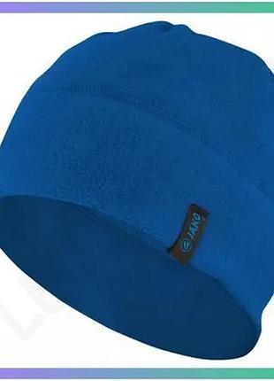 Шапка jako fleece cap синя для дітей мікрофлісова тепла спортивна шапка для активного відпочинку sku_1224-04