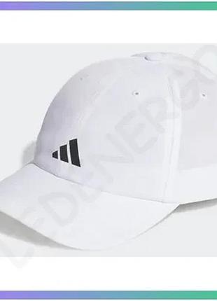 Кепка adidas run es cap a.r. белая унисекс 54-56 см бейсболка для бега и тренировок sku_ic2069