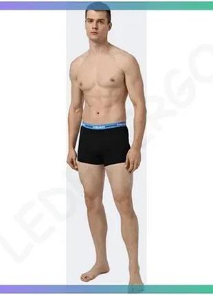 Труси-боксери head men elastic boxer 2p чорний синій m спортивні чоловічі комфортні боксери sku_701234928-002