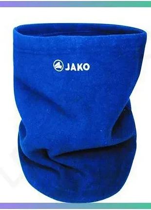 Баф jako синій мікрофлісовий унісекс для спорту osfm водостійкий та вітростійкий комфортний sku_1292-04