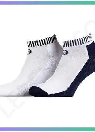 Шкарпетки sergio tacchini 3 пари сині білі для жінок 36-40 спортивні вологовивідні бавовняні sku_13150861-1