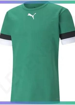 Футболка puma teamrise jersey зеленая xl для мужчин спортивная футболка для тренировок sku_704932-05