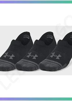 Шкарпетки under armour performance tech 3pk черные унисекс xl для спорта и активного отдыха sku_1379502-001