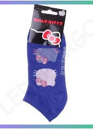 Шкарпетки hello kitty для детей 36-41 с принтом котенка дышащие для повседневного ношения sku_13890128-5