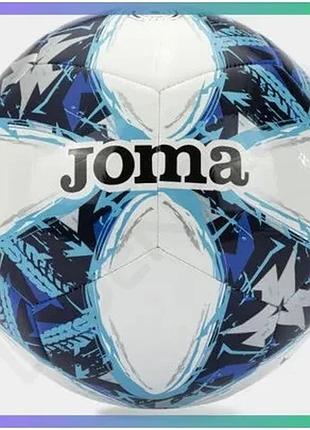 Футбольный мяч joma challenge iii белый бирюзовый унисекс 5 для игры в футбол sku_401484.207.5