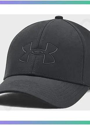 Кепка under armour storm driver черная серая l/xl для мужчин спортивная кепка для активного отдыха sku_1369807-001
