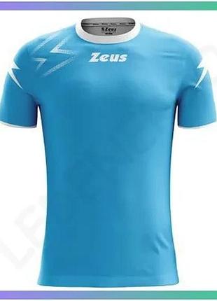 Футболка zeus shirt mida бірюзова чоловіча m для спорту з поліестеру дихаюча футболка для активного ві sku_z01241