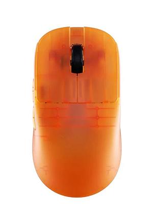 Игровая беспроводная мышка atk blazing sky zero extreme / 39 грамм / paw3950 ultra / orange / оранжевый