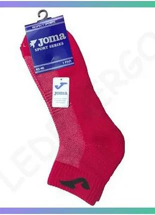 Шкарпетки joma ankle красные унисекс 39-42 спортивные короткие носки для активного отдыха sku_400027.р03 r