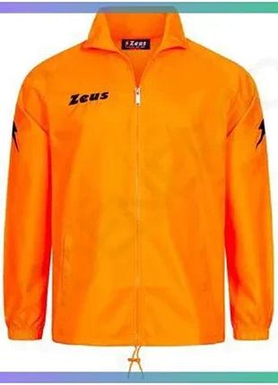 Вітровка zeus k-way rain помаранчевий чоловіча xxxl для захисту від негоди на тренуваннях sku_z00312