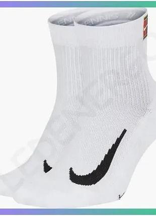 Шкарпетки nike u nk multiplier max ankle 2pr белые 46-50 для спорта и активного отдыха унисекс sku_cu1309-100